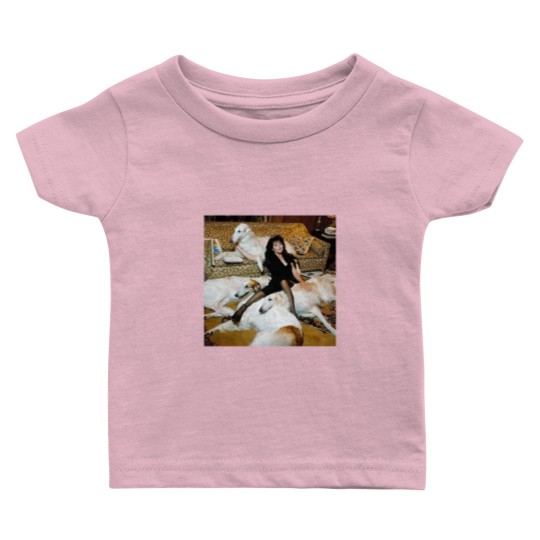 Discover Shannen Doherty with Borzois, 1993 Baby T Shirts