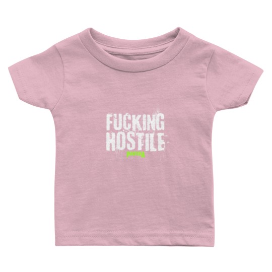 Discover Mayhem Skull  Fing Hostile Baby T Shirts