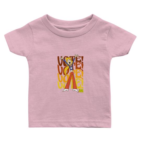 Discover schoolhouse rock sarah suffrage vintage vote vintage Baby T Shirts
