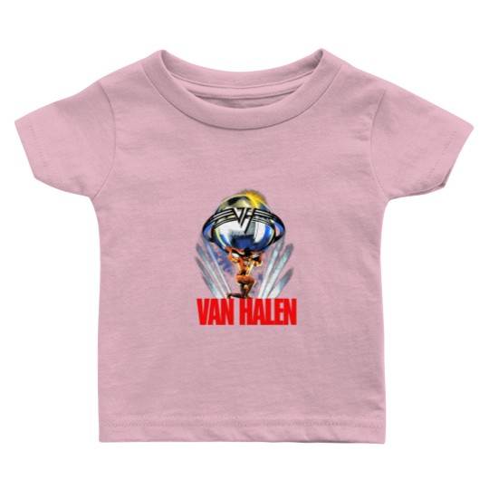 Discover Vintage van 5150 86 tour paper thin Baby T Shirts
