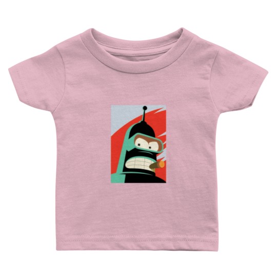 Discover Futurama Bender Art Baby T Shirts