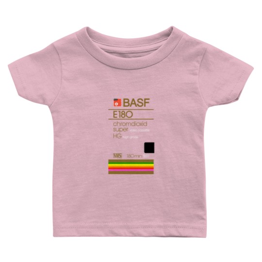 Discover BASF E180 VHS Tape Baby T Shirts