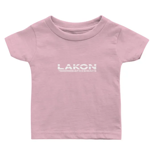 Discover Lakon Spaceways logo (white) Baby T Shirts