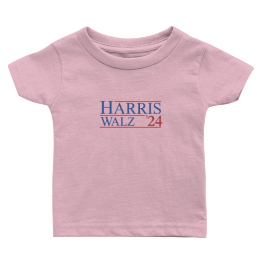 Discover Harris Walz 2024 Baby T-Shirts Collection