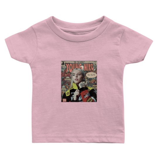 Discover Young Miko Comic Baby T Shirts, 90S Vintage Merch Book Art Id Album Trap Kitty World Tour 2023