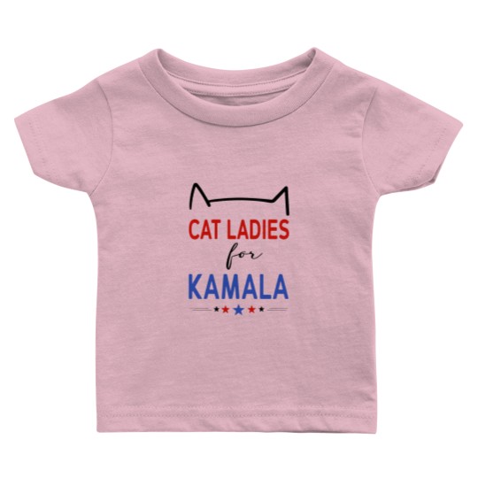 Discover Kamala Cat Lady Baby T-Shirt