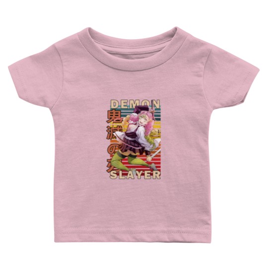 Discover Mitsuri Kanroji DemonSlayer Kimetsu No Yaiba Baby T Shirts