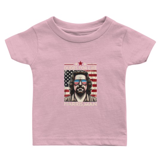 Discover Dudes for like Harris Man Baby T Shirts, White for Kamala Harris 2024 T Shirts