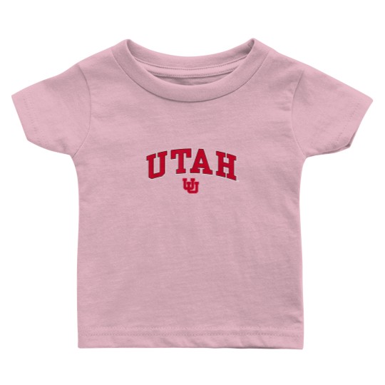 Discover Utah Utes Arch Over Black Officially Licensed Baby T Shirts
