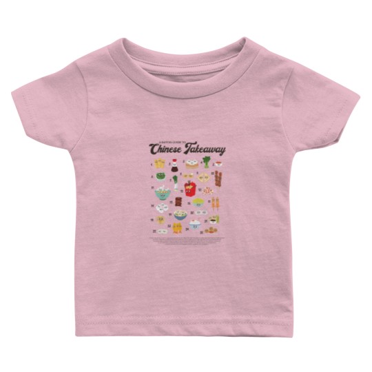 Discover Chinese Takeaway Guide Graphic Baby T Shirts