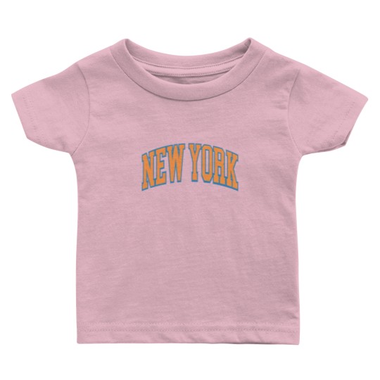 Discover Vintage New York Basketball Cropped Baby T Shirts Knicks Baby T Shirts