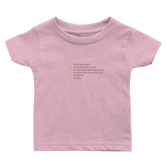 Discover Wild Geese | Mary Oliver Baby T Shirts