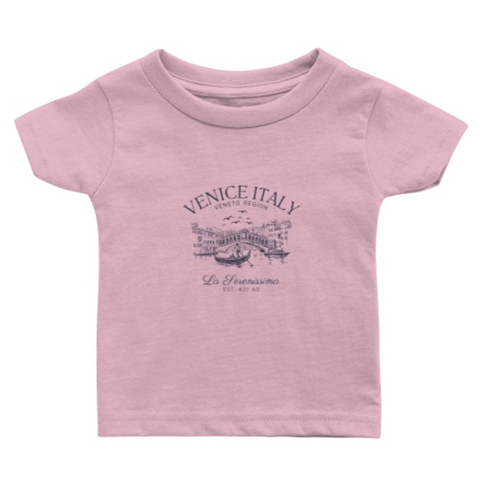 Discover Venice Italy Baby T Shirts