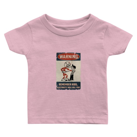 Discover vintage Electricity Will Kill You Kids Baby T Shirts