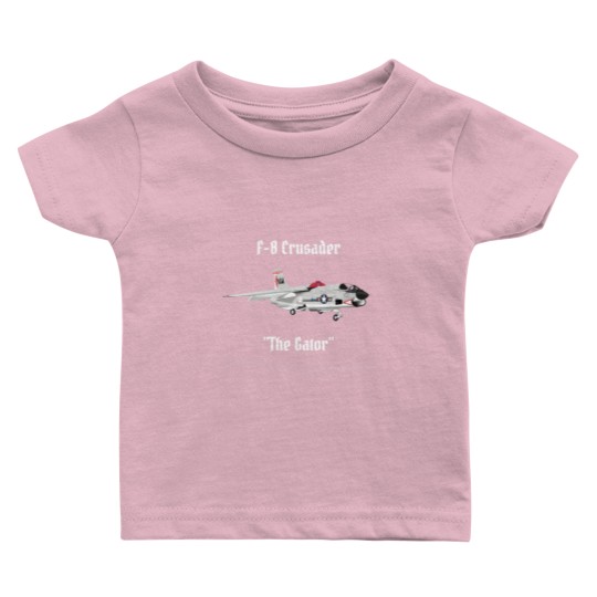 Discover Vought F-8 Crusader Baby T Shirts
