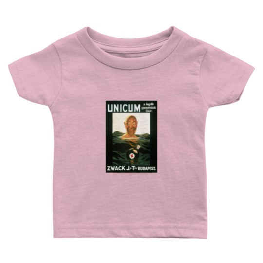 Discover Zwack Unicum drowning man Baby T Shirts