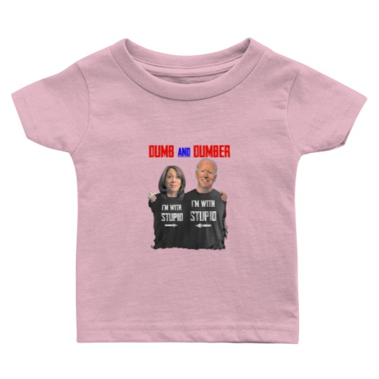 Discover Biden Harris Dumb and Dumber Trump 2024 Baby T Shirts, Take America Back Trump, President Trump Baby T Shirts