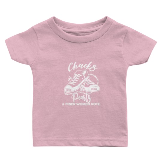 Discover Zeta Chucks and Pearls Baby T-Shirt
