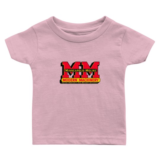 Discover Minneapolis Moline Farm Engine birthday christmas Baby T Shirts