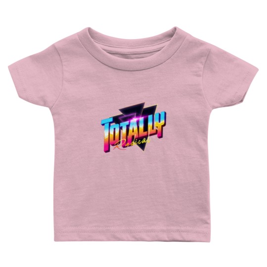 Discover Totally Radical 80s Synthwave Outrun Baby T Shirts