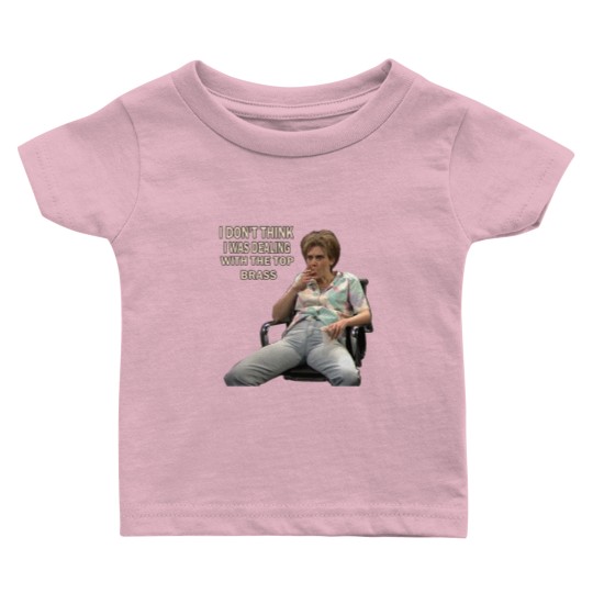 Discover Kate Mckinnon - Dealing with the top brass - Kate Mckinnon - Baby T Shirts