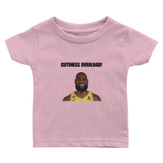 Discover My Glorious King LeBron James Cuteness Overload Baby T Shirts - Perfect for Basketball Fans