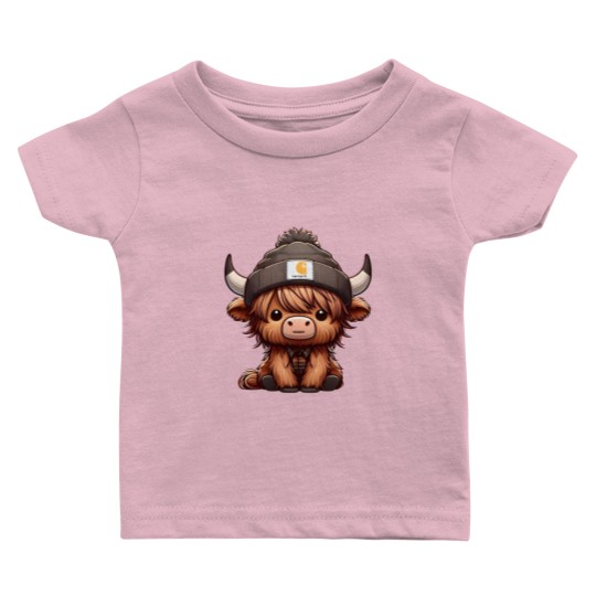 Discover Highland Cow Baby T-Shirts - Cute Cow Design