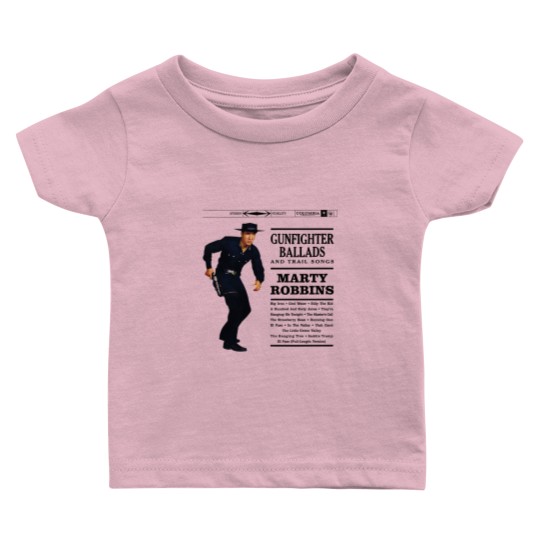 Discover Marty Robbins fighter BalladsBig Iron Baby T Shirts