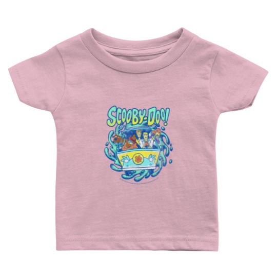 Discover Scooby-Doo Mystery Machine Portal Group Shot Pullover Baby T Shirts