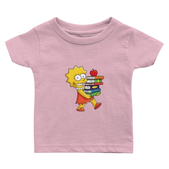 Discover The Simpsons Lisa Simpson Saxophone Baby T Shirts