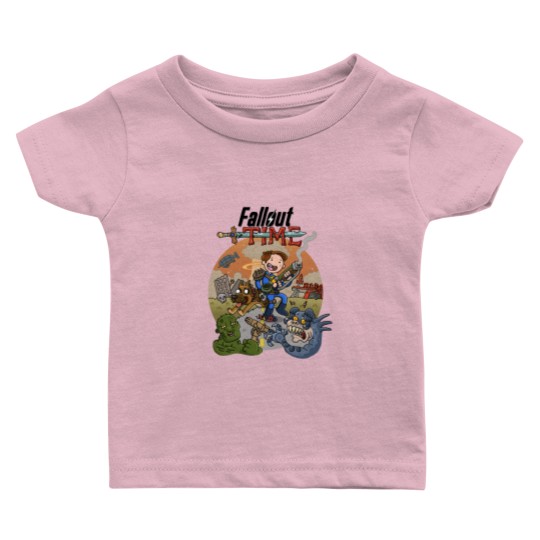 Discover Fallout X Adventure Time Baby T-Shirts