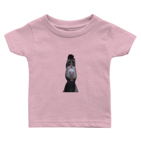 Discover Staring Donkey from shrek Baby T Shirts