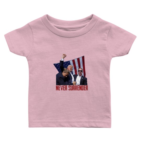 Discover Trump Shot Baby T-Shirts - Pennsylvania Rally 2024