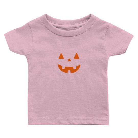 Discover Cute Pumpkin Face Baby T-Shirt