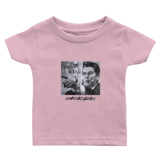 Discover Poison Idea Baby T Shirts Vintage Rock Punk Baby T Shirts