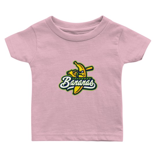 Discover Coastal plain league savanah banana logo Baby T Shirts
