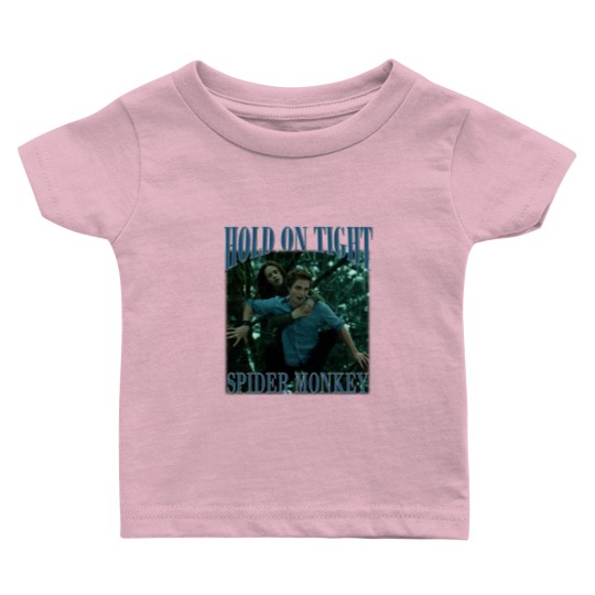 Discover Hold on tight, spider monkey - Twilight - Baby T Shirts