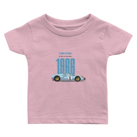 Discover GT40 Ken Miles 1966 Baby T Shirts