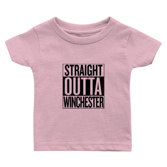 Discover Straight Outta Winchester Supernatural - Supernatural - Baby T Shirts