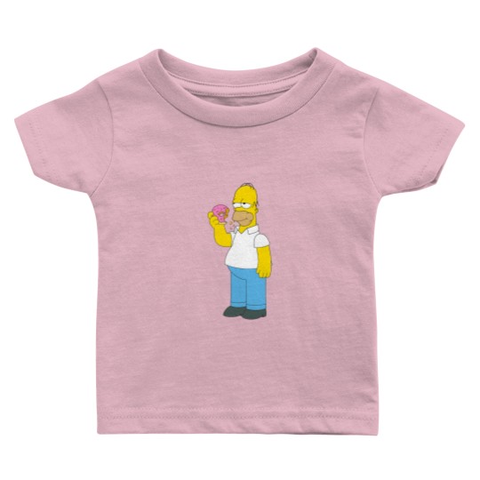 Discover The Simpsons Homer Simpson Donut Baby T Shirts