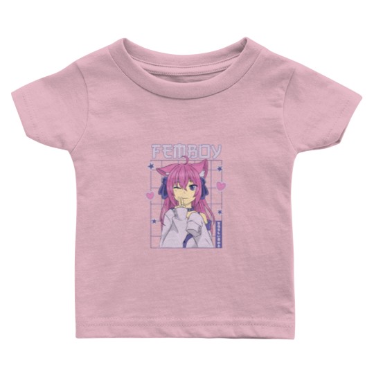 Discover Femboy Anime Cute Little Femboy Baby T Shirts