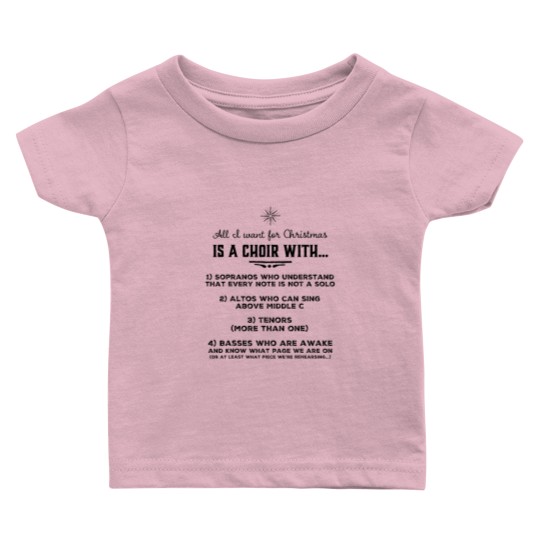 Discover Funny Choir Director Design The Perfect Christmas Gift Baby T Shirts
