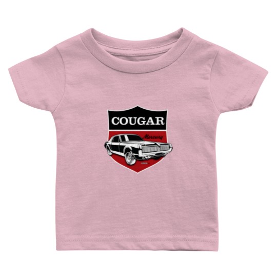 Discover Classic Mercury Cougar crest Baby T Shirts