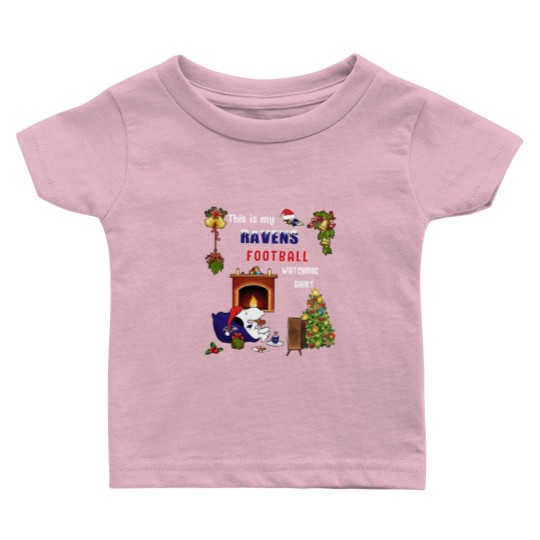 Discover Ravens Charlie Brown and Snoopy Football Christmas Baby T Shirts