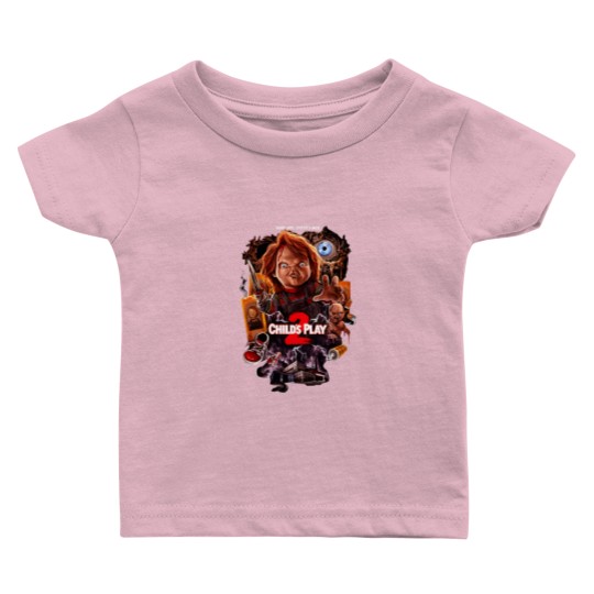 Discover Child's Play 2 Chucky Baby T-Shirt