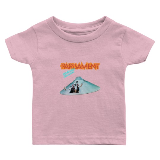 Discover PARLIAMENT FUNKADELIC MOTHERSHIP CONNECTION George Clinton Baby T Shirts