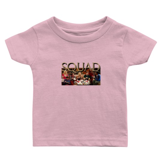 Discover Big Bang Theory Squad Baby T Shirts, Funny Big Bang Theory Fan Baby T Shirts
