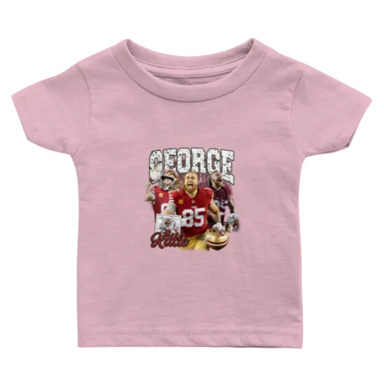 Discover Vintage 90s Graphic Style George Kittle Baby T Shirts, San Francisco Football
