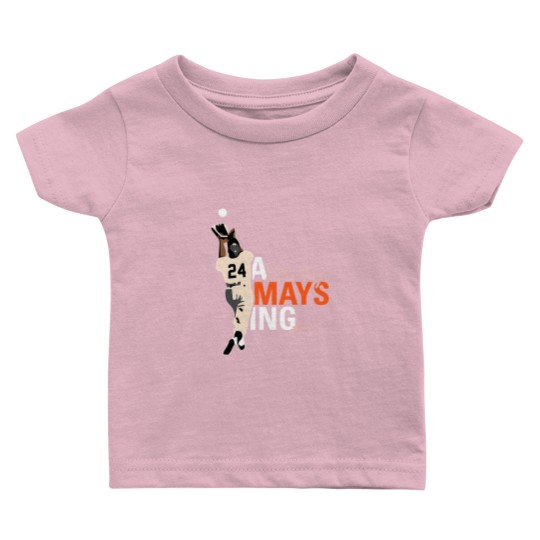 Discover Willie Mays 24 The Catch Baby T-Shirt