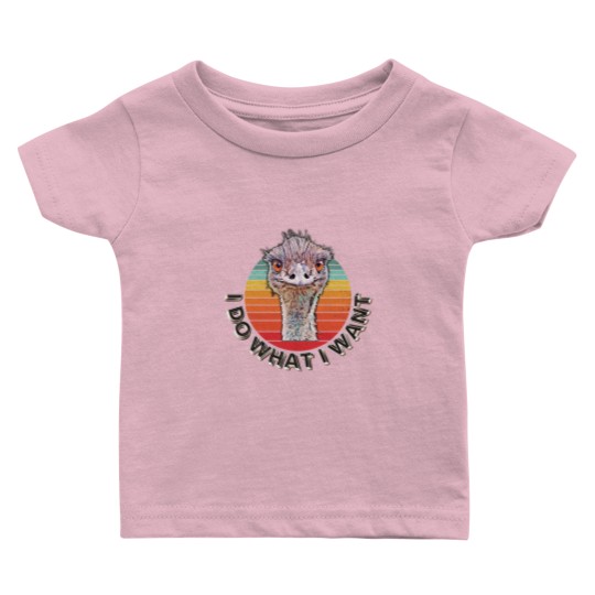 Discover Emmanuel the Emu, Emmanuel Don't Do It Baby T Shirts